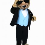 Columbia University Lion (Tux) custom mascot