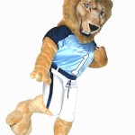 Columbia Lion University custom mascot