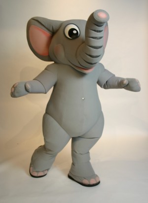 Elephant walkabout costume for rent