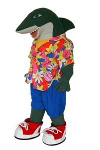Shark walkabout costume for rent Shark walkabout costume for rent