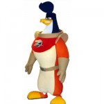 321 Penguins Zidgel Promotional Custom Mascots