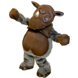 Cincy Rhino Cincinnati Zoo custom corporate mascot