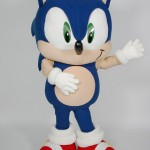 Sonic Sega Custom Corporate Company Mascot waving