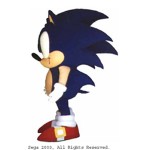 Sonic Sega Custom Corporate Company Mascot profile