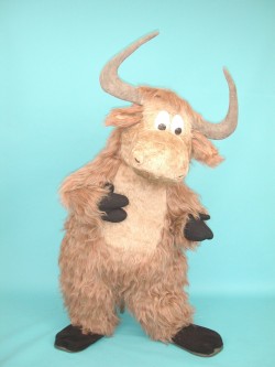 Detroit Yak Detroit Free Press custom corporate mascot