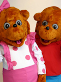 Berenstain Kids Custom Mascot Berenstain Kids Mascot Costume