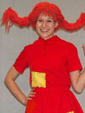 Pippi Longstocking Custom Mascot Pippi Longstocking Mascot Costume