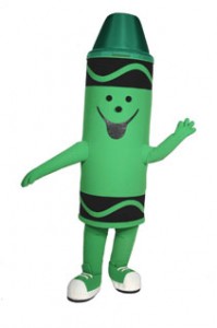 Crayola Mascot | Character Rental | Custom Corporate Mascot | Custom ...