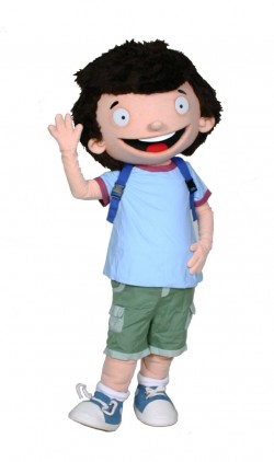 George Brown Class Clown Custom Promotional Mascot Rental Costume George Brown Class Clown Custom Mascot and Promotional Character Costume