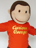 Curiouse George Custom Mascot Curiouse George Mascot Costume
