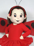 Ladybug Girl Custom Mascot Ladybug Girl Mascot Costume