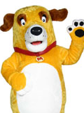 Martha the Talking Dog Custom Mascot Martha the Talking Dog Mascot Costume