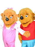 Berenstain Kids Custom Mascot Berenstain Kids Mascot Costume