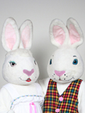 Mr and Mrs White Bunny Mr and Mrs White Bunny