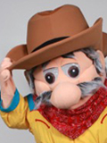 Cowboy Custom Mascot Cowboy Mascot Costume