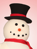 Chillman the Snowman Custom Mascot Snowman Mascot Costume