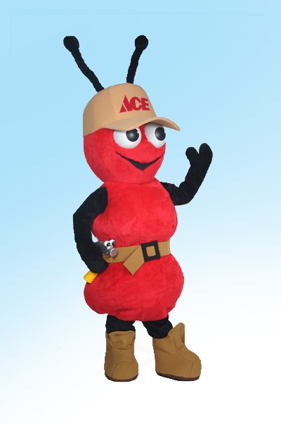 Ace Hardware Ant | Custom Mascots | Costume Specialists