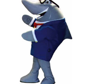 J.Finn Shark Mascot Costume