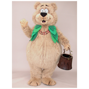 Berry Bear Mascot Costume