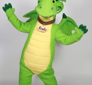 Frolic Dragon Custom Mascot Costume