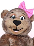 Ms Bear Custom Mascot Ms Bear Mascot Costume