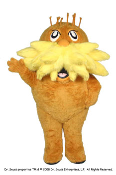 Lorax Dr. Suess Mascot Costume