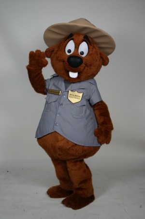 Major Muskrat Mascot Costume