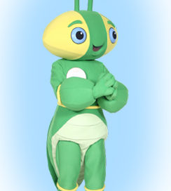 Manty Mascot Costume