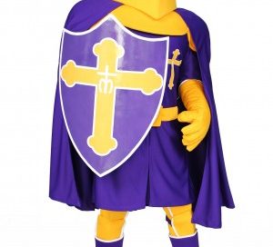 Archbishop Riordan Knight Mascot Costume