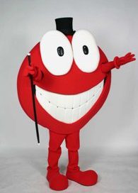 Chatty Mascot Costume