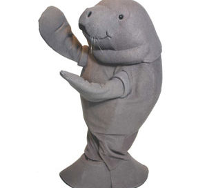 Cincy Zoo Manatee Mascot Costume