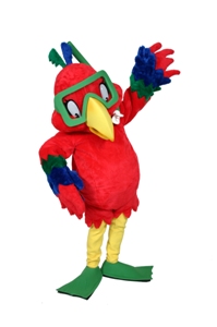 Coco-Key-Water-Resort-Mascot-Costume-Character Coco Key Mascot Costume