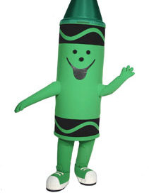 Crayola Crayon Costume Mascot Costume for Rent