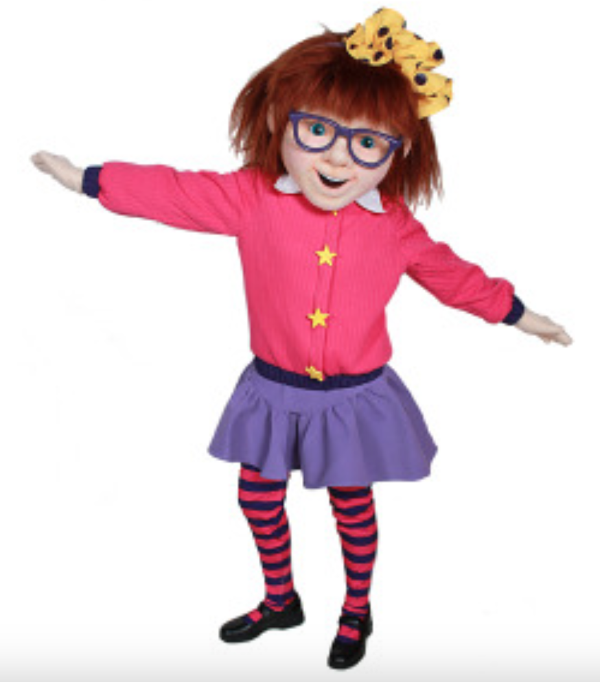 Junie B. Jones Mascot Character by Costume Specialists
