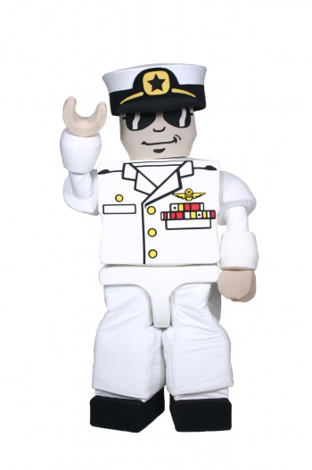 KreO Captain Lego Mascot Costume