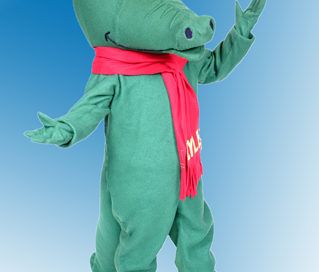 Lyle Lyle Crocodile Mascot Costume