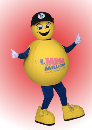 Mega Millions Louisiana Lottery Mascot Costume