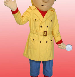 Nate the Great Mascot Costume