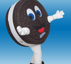 Oreo Cookie Mascot Costume