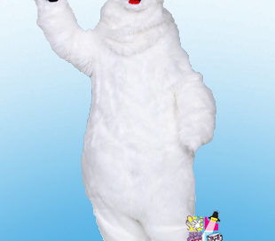Large Polar Bear Rental Costume Mascot
