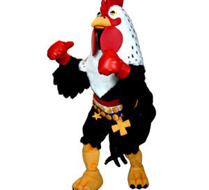 Rex Goliath Rooster Mascot Costume