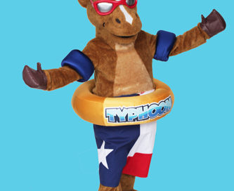 Typhoon Horse Mascot Costume