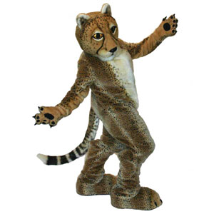 Cincy Zoo Cheetah Mascot Costume