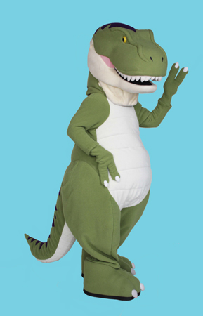 How Do Dinosaurs mascot costume rental