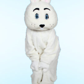 Jumbo Bunny Mascot Costume Rental