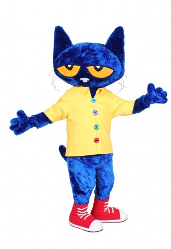 Pete the Cat mascot costume
