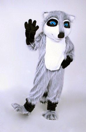 Raccoon mascot costume rental