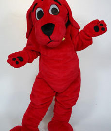 Clifford the Big Red Dog mascot costume rental