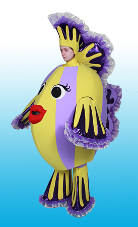 Custom Mascot by Costume Specialists for The Wiggles