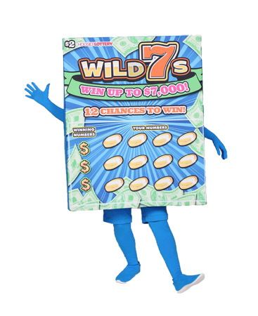 Wild Seven Custom Mascot for Hoosier Lottery by Costume Specialists